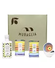 Olivolja set Degustatione 3 x 750ml i en snygg presentförpackning av Olio Muragkia - Extra Virgin Oliivöljyt - MUR030 - 2