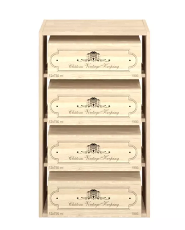 Viinihylly Qbic Bin Case 60 - Viinikellarin hyllyt ja kalusteet - QBIQBC60 - 1