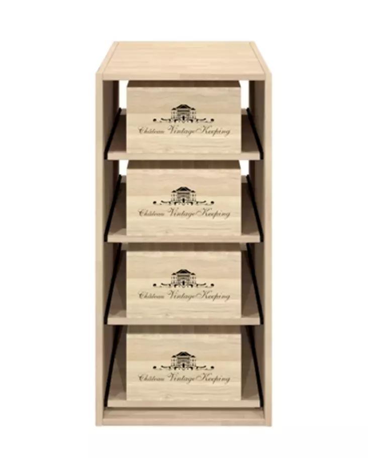 Viinihylly Qbic Case Drawer 50 - Vinställ till vinkällare - QBIQCD50 - 1