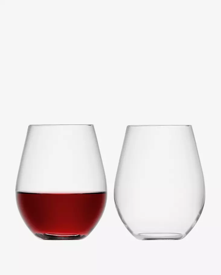 Vinglas Wine Stemless 530ml LSA (2 st) - LSA vin glas - LSAWI60 - 1