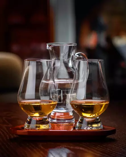 Tastingset Glencairn glas Kanna och bricka - Whiskyglas - GCTSET21 - 2
