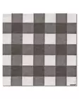 Lautasliina Vichy Noir 40x40cm (20kpl) - Servetit ja lautasliinat - SEGV01 - 1