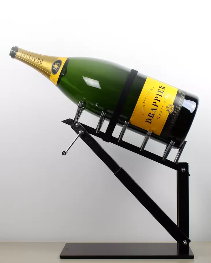 Decanting Cradle VCANTER Rustico 12 - Vinställ till stora flaskor - VCNTRU12 - 1