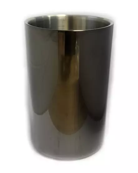 Vinkylare Dubbelväggig Svart 12x18cm - Vin och champagnekylare - BARP203 - 1