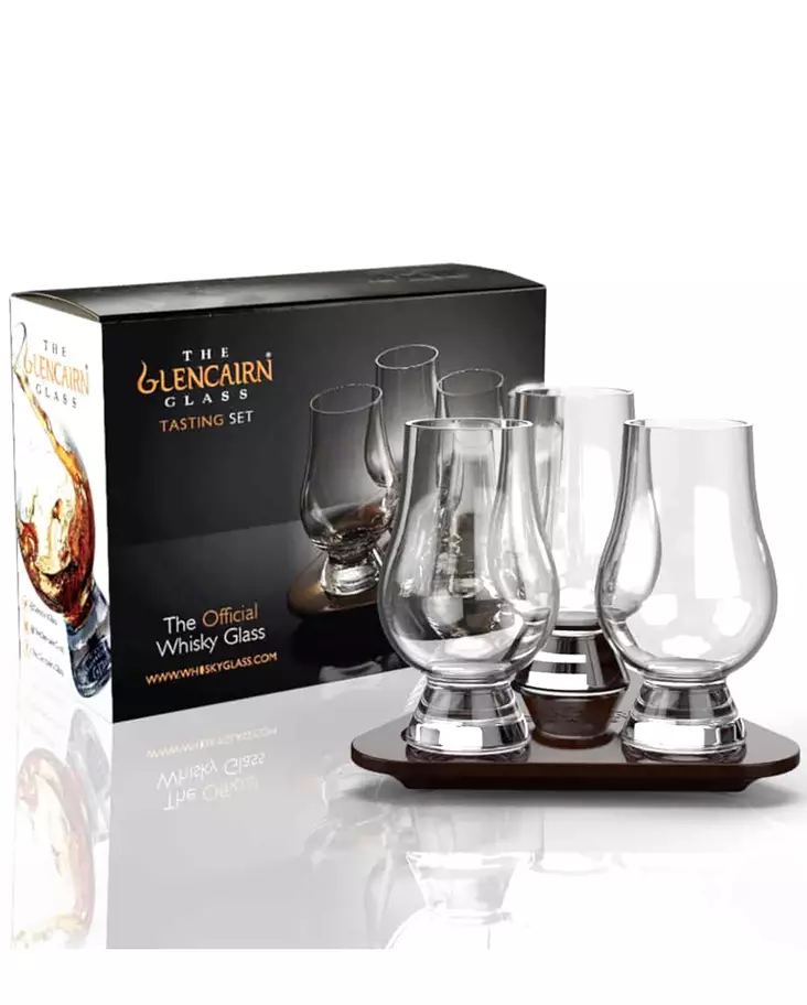 Tastingsetti Glencairn (3 lasia & tarjotin) - Viskilasit - GCTSET3 - 1