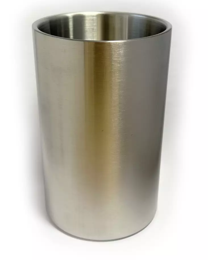 Wine Cooler Double Wall Steel 12x18cm - Wine Coolers - BARP204 - 1