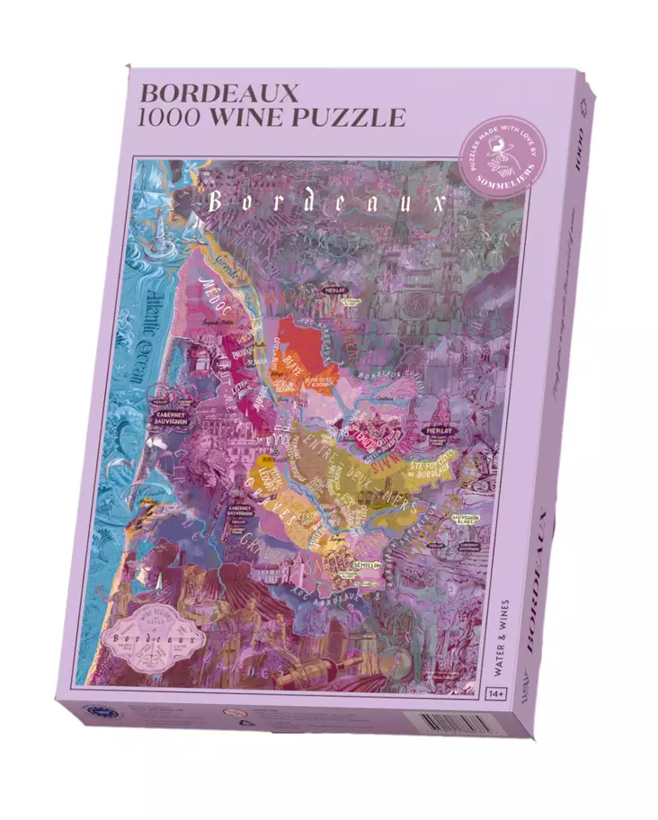 Wine Puzzle Bordeaux 1000 Pieces - Books - WW0004 - 1