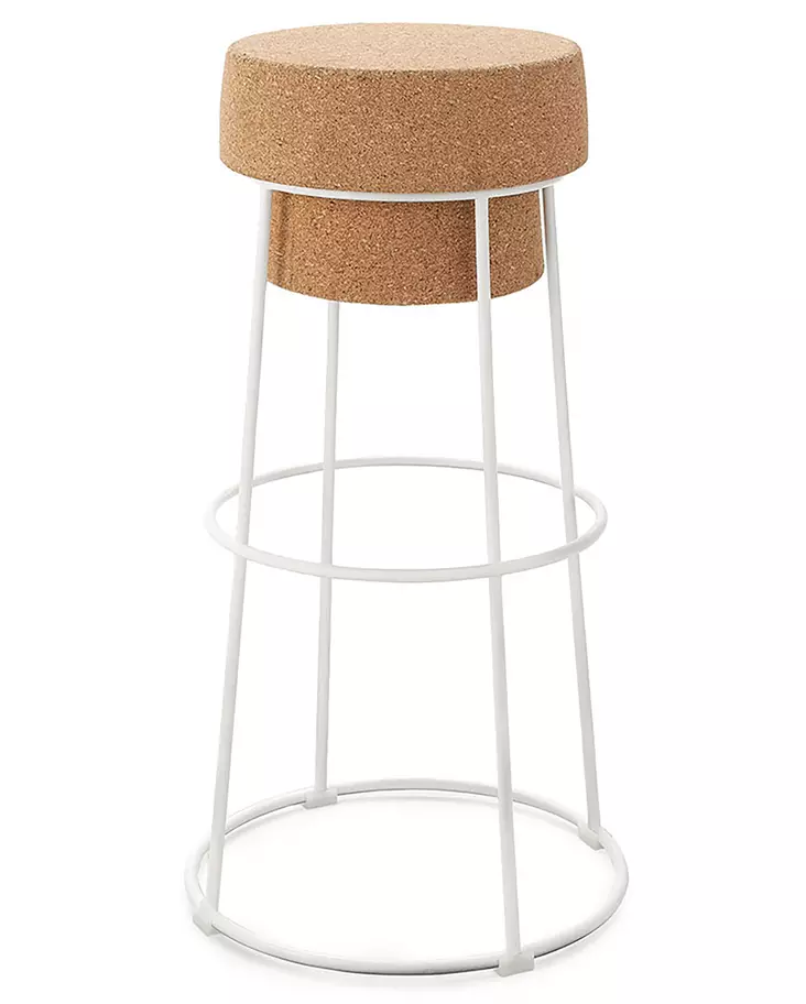 Bouchon Pall 76 cm vit metallram - Tuolit ja pöydät - DOM1005 - 1