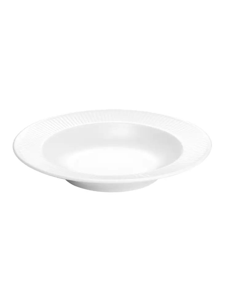 Pastaplate Deep Plisse White 28 cm - Pillivuyt - PLV234228 - 1