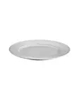 Plate Low Plisse Grey 26 cm - Pillivuyt - PLV214226G - 1