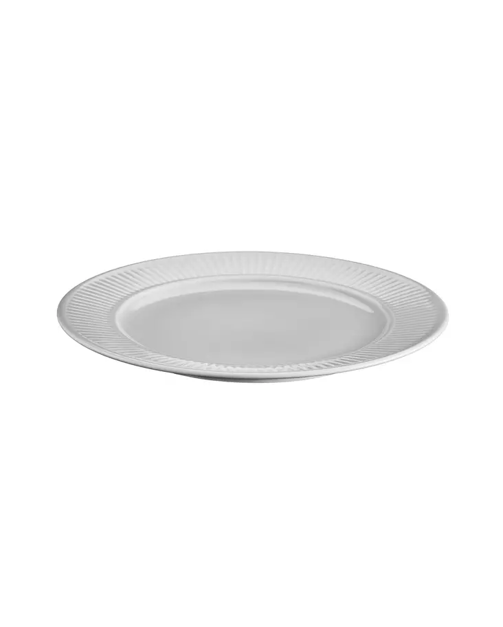 Plate Low Plisse Grey 26 cm - Pillivuyt - PLV214226G - 1