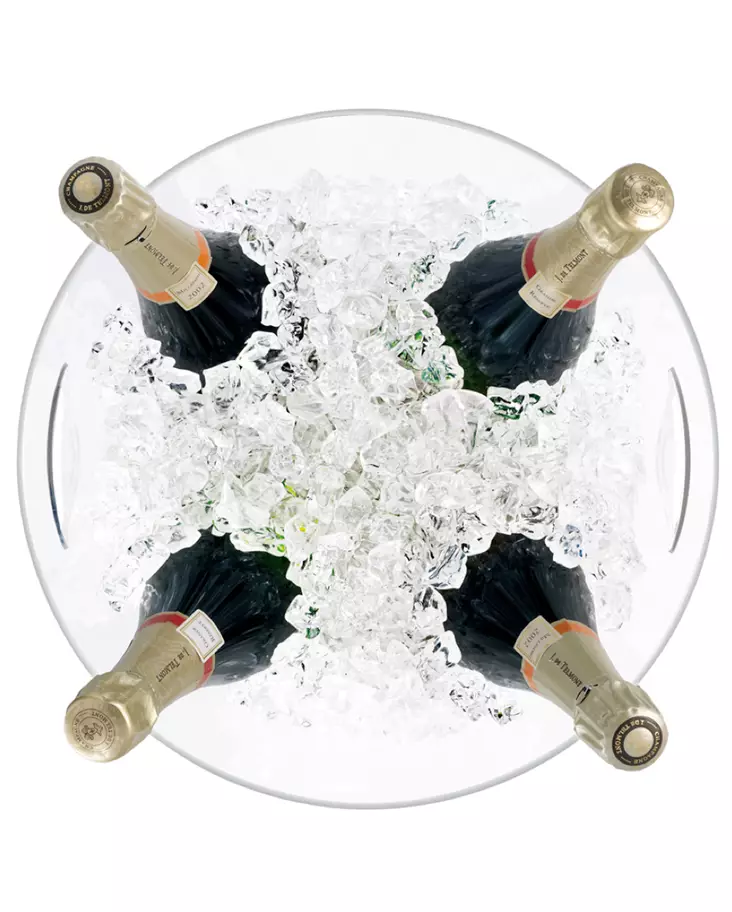 Champagnekylare Lehmann Vasque Quadra - Champagne och vinkylare i akryl - LGQUADV - 1