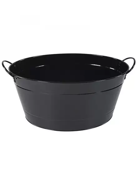 Party Tub Black 40 x 28 cm Ilsa - Champagne och vinkylare i metal - 104600301VV - 1