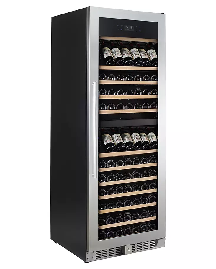 Vinskåp Elegance 153 Flaskor Stål - Dual Temperature Cabinets - TTE1000DX - 1