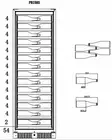 Vinskåp Pevino Imperial 54 flaskor SZ - Single Temperature Cabinets - PEVIMP54SZ - 7