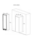 Vinskåp Pevino Imperial 54 flaskor SZ - Single Temperature Cabinets - PEVIMP54SZ - 8